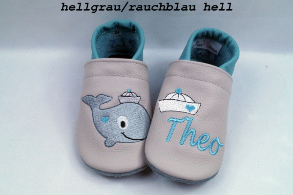Lederpuschen Wal - Ahoi
